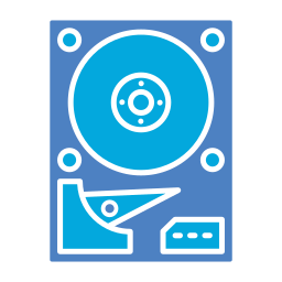 Hard disk icon