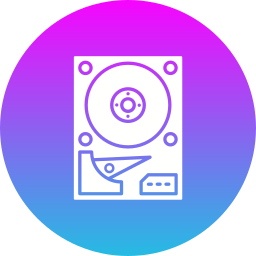 Hard disk icon