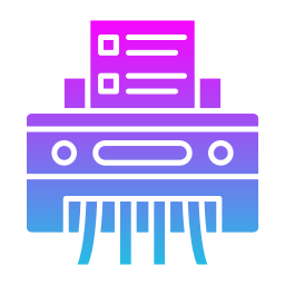 déchiqueteuse Icône