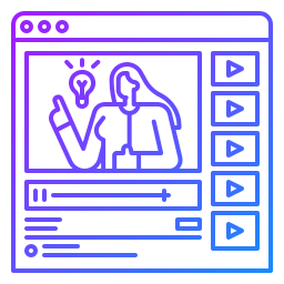 Video tutorial icon