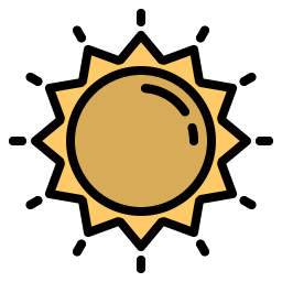 Sun icon