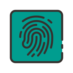 finger scan icon