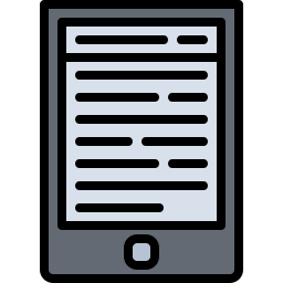 Electronic book icon