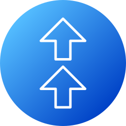 Up arrows icon