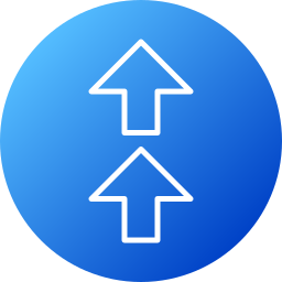 Up arrows icon