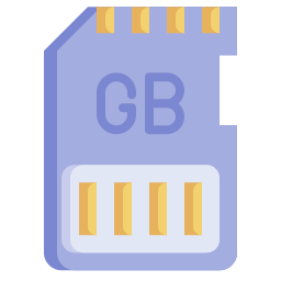 Memory card icon