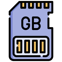 Memory card icon