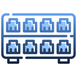 Network hub icon