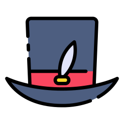 Top hat icon