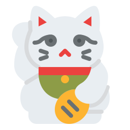 maneki neko Icône