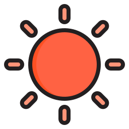 Sun icon