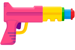 Toy gun icon