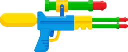 Toy gun icon