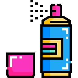 farb spray icon