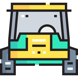 Golf cart icon