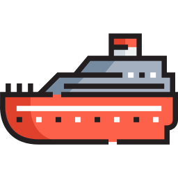 Speed boat icon