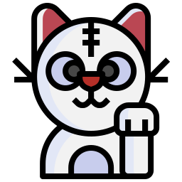 Maneki neko icon