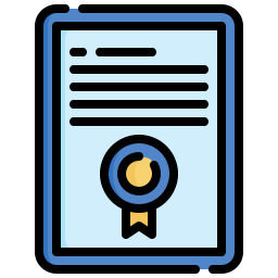 Certificate icon