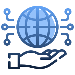 Global connection icon