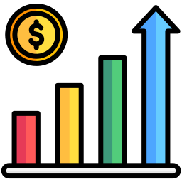 finanzieller gewinn icon