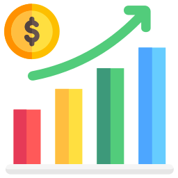 finanzieller gewinn icon