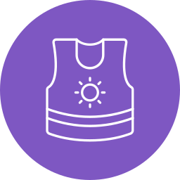 Sleeveless shirt icon