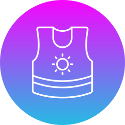 Sleeveless shirt icon