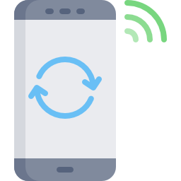 Mobile sync icon