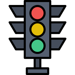 Traffic light icon