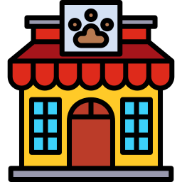 Pet shop icon