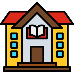 Öffentliche bibliothek icon