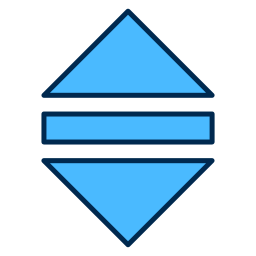 Up and down arrows icon