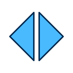 Left and right arrows icon