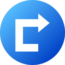 Turn right icon