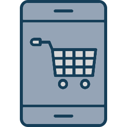 Mobile commerce icon