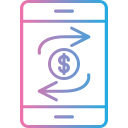 mobiler transfer icon