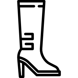 high heel boot icon