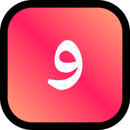 Arabic language icon