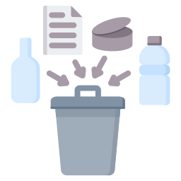 Recycling bin icon