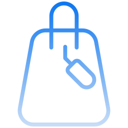 Shopping bag icon