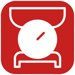 Kitchen scale icon