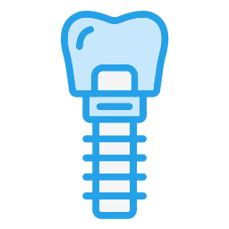 Dental implant icon