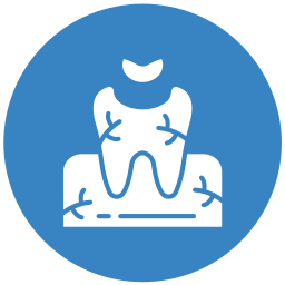 Dental filling icon