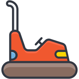 Bumper car icon