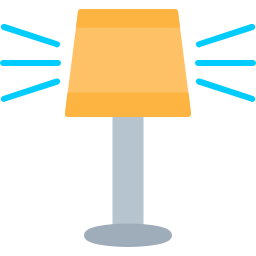 Table lamp icon