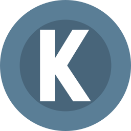 Letter k icon