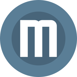 Letter m icon