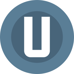 Letter u icon