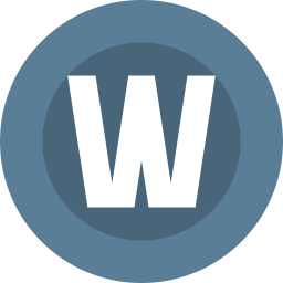 Letter w icon