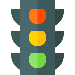 Traffic light icon